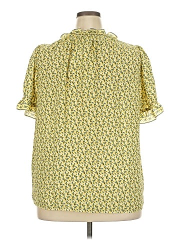 Max Studio Short Sleeve Blouse (view 2)