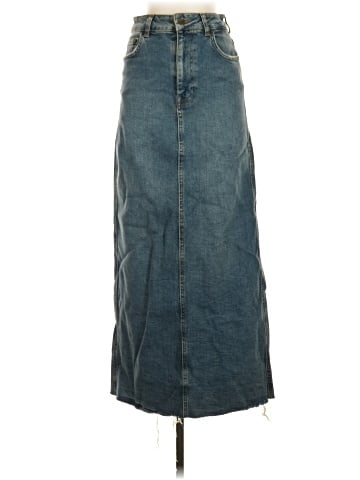 Zara Denim Skirt (view 1)
