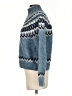 Gap Chevron-herringbone Blue Pullover Sweater Size XS - photo 5