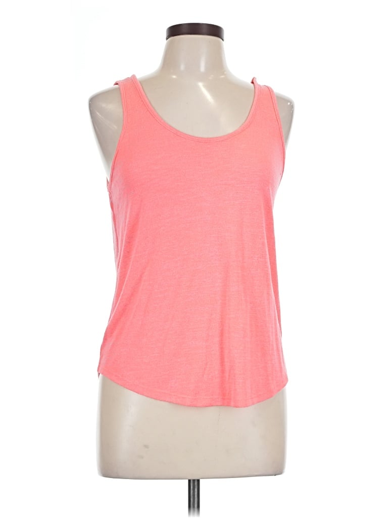 Pre-owned Unbranded Tank Top Pink Halter Neckline Tops