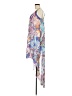 Bold Elements 100% Polyester Paisley Blue Casual Dress Size M - photo 5