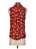 Who What Wear 100% Polyester Red Sleeveless Blouse Size XS - photo 2