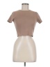 Kookai Tan Short Sleeve Turtleneck Size EU 38 / US 8 - photo 1