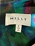 Milly Graphic Black Cocktail Dress Size 2 - photo 7