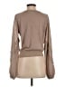 Joie Metallic Tan Pullover Sweater Size S - photo 2