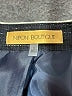 NIPON BOUTIQUE 100% Polyester Tweed Gray Blazer Size 14 - photo 6