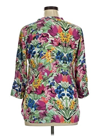 Nicole by Nicole Miller 3/4 Sleeve Blouse (view 2)