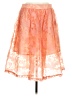 Topshop Tie-dye Orange Pink Formal Skirt Size 8 - photo 1