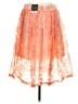 Topshop Tie-dye Orange Pink Formal Skirt Size 8 - photo 2