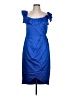 Theia Blue Cocktail Dress Size 10 - photo 1