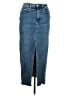 Hudson Jeans Blue Denim Skirt Size 28 waist - photo 1