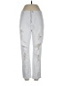 Almost Famous Graphic Silver Jeans Size 13 - photo 1