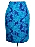 Worthington Paisley Blue Formal Skirt Size 10 - photo 1