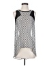 Soprano Silver Sleeveless Blouse Size S - photo 1