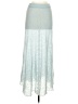 Zara Silver Blue Formal Skirt Size M - photo 1