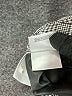Le Suit 100% Polyester Houndstooth Gray Formal Skirt Size 14 - photo 6