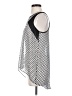 Soprano Silver Sleeveless Blouse Size S - photo 5