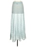 Zara Silver Blue Formal Skirt Size M - photo 2