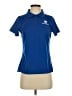 Harriton 100% Polyester Blue Short Sleeve Top Size S - photo 1