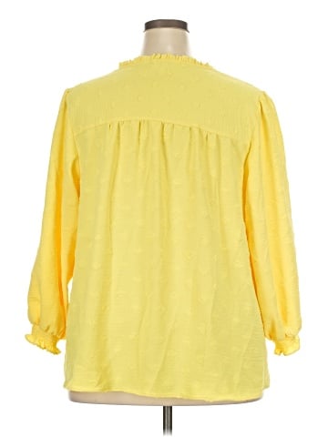 Cato 3/4 Sleeve Blouse (view 2)