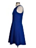 Everly Solid Blue Cocktail Dress Size S - photo 5