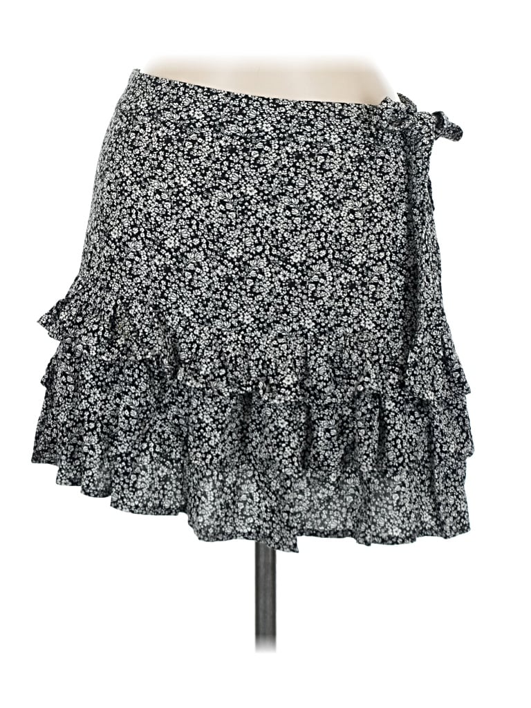 Pre-owned Forever 21 Casual Skirt In Gray