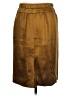 J.Crew Solid Brown Casual Skirt Size 32 waist (estimated) - photo 2