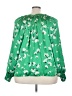 On 34th 100% Polyester Green Long Sleeve Blouse Size 3X - photo 2