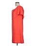 Charles Henry Solid Orange Cocktail Dress Size L - photo 5