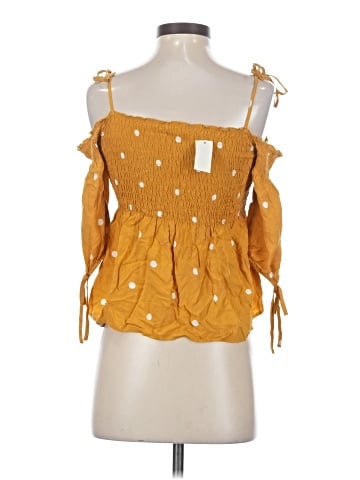Aeropostale 3/4 Sleeve Blouse (view 2)