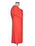 Charles Henry Solid Orange Cocktail Dress Size L - photo 4