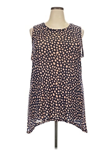 Logo Layers Sleeveless Blouse (view 1)