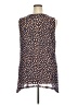 Logo Layers Animal Print Brown Sleeveless Blouse Size 2X - photo 2