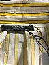 Parfois Stripes Yellow 3/4 Sleeve Button-Down Shirt Size M - photo 7