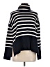 Gap 100% Cotton Stripes Blue Turtleneck Sweater Size M - photo 1