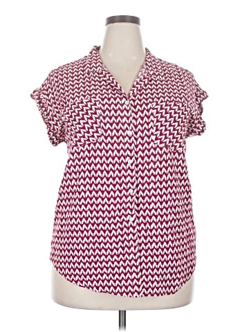 Jachs Girlfriend Short Sleeve Blouse (view 1)