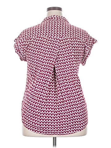Jachs Girlfriend Short Sleeve Blouse (view 2)