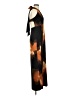 AFRM Graphic Brown Cocktail Dress Size M - photo 4