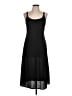 JBS Solid Black Casual Dress Size 12 - photo 1