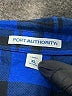 Port Authority Plaid Blue Long Sleeve Button-Down Shirt Size XL - photo 7