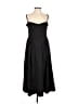 Unbranded Solid Black Casual Dress Size M - photo 1