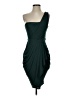 BCBGMAXAZRIA Solid Green Cocktail Dress Size 4 - photo 1