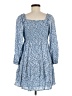 Old Navy Blue Casual Dress Size Med Petite - photo 2