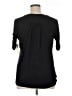 Perseption Concept Black Short Sleeve Top Size XL - photo 2