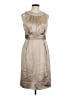 Badgley Mischka 100% Polyester Tan Cocktail Dress Size 10 - photo 1