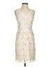 Ann Taylor LOFT 100% Polyester Ivory Cocktail Dress Size 00 - photo 1