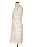 Ann Taylor LOFT 100% Polyester Ivory Cocktail Dress Size 00 - photo 5
