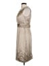 Badgley Mischka 100% Polyester Tan Cocktail Dress Size 10 - photo 5