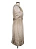 Badgley Mischka 100% Polyester Tan Cocktail Dress Size 10 - photo 4