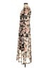 Saint + Sofia Floral Brown Casual Dress Size 6 - photo 5